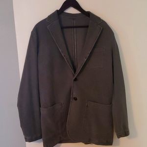 Faherty Brand Soft-Flex Knit Blazer - Graphite Size Medium